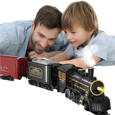SteamExpress | Bringe Magie ins Spiel - Elektrische Eisenbahnset für Kinder